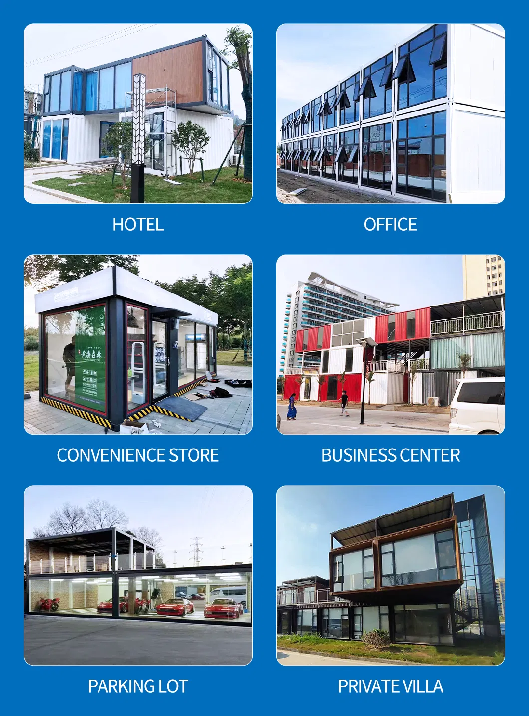 China Wholesale Multifunction Luxury American Australia Standrand Modern Mobile Home Modular Container Steel Structure Building Prefabricated House Prefab House