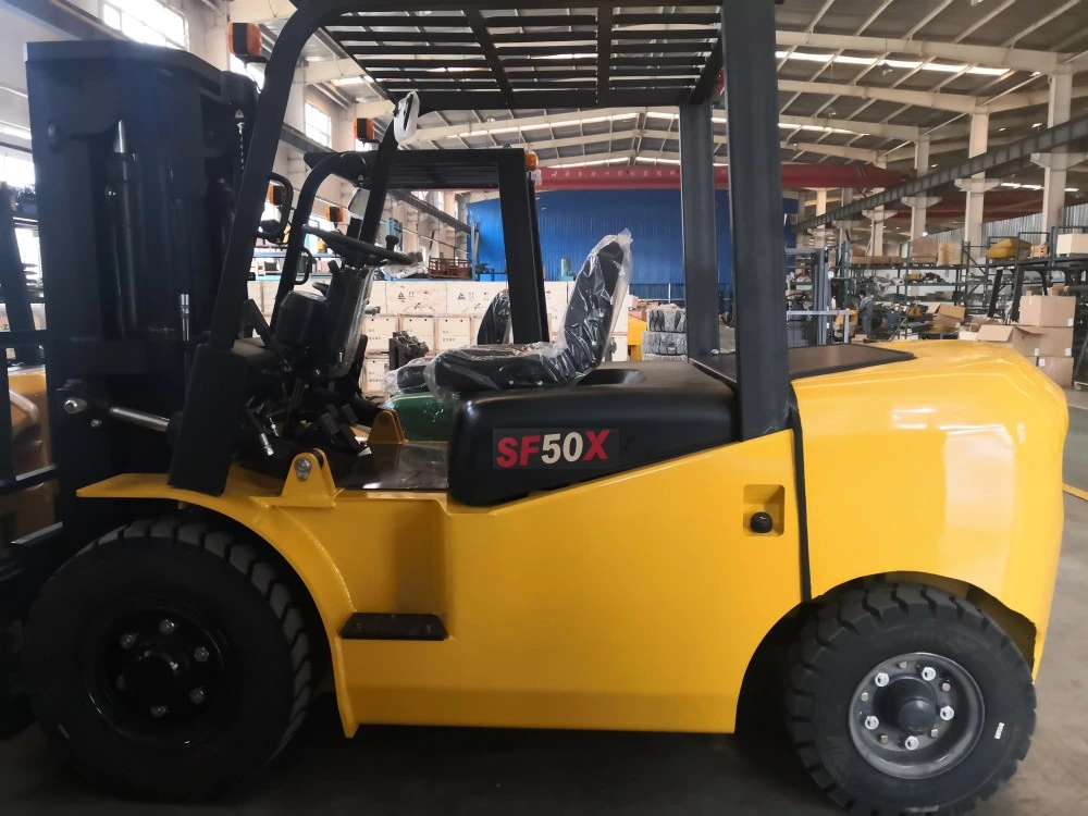 Container Forklift Truck Price 5 Ton Diesel Forklift Hot Sale in Singapore Philippines Malaysia