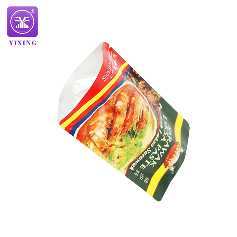 Sauce Flavour Spice Packaging Pouch Singapore Laksa Paste Seasoning Spice Packaging Bags