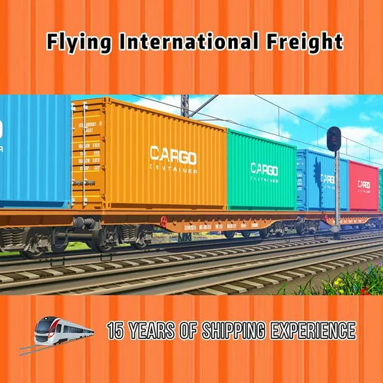 Rail Freight From China to Europe Price LCL/FCL International Shipping Railway and Delivery in UK France Germany Italy Shipping Company 