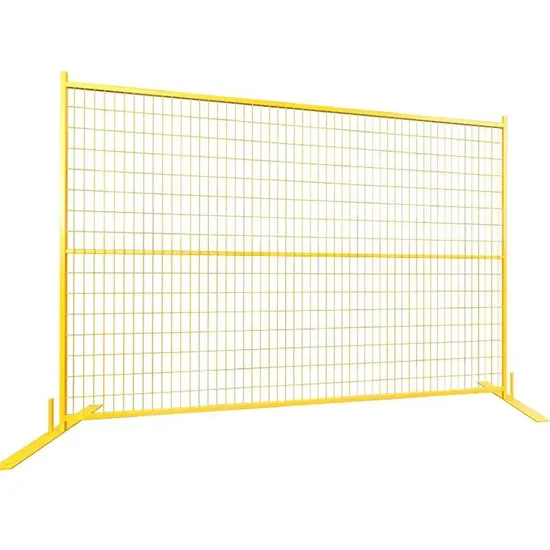 Canada Mobile Temp Fence Powder Coated Outdoor Temporary Wire Mesh Fence Panels 
