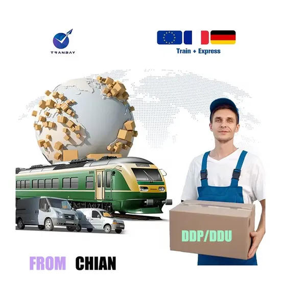 Trucking+Express Freight Forwarder Logistics Service Cargo Rates Fba Amazon Shipping Agent From China DDP /DDU to USA UK Ca EU 