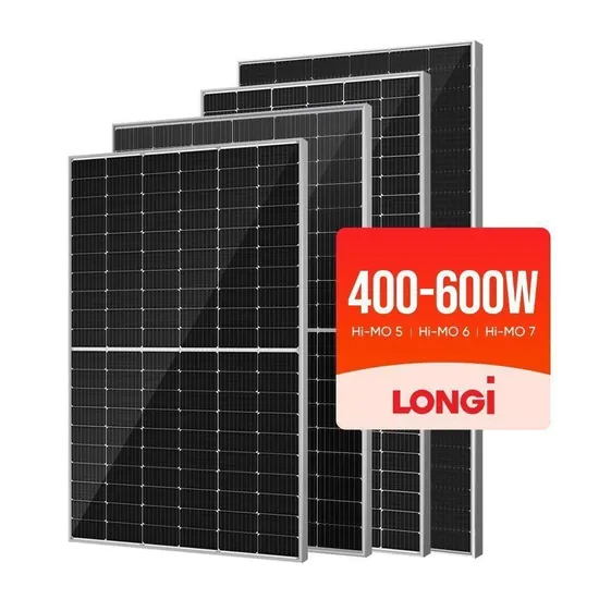 Longi Bifacial Himo 7 Solar Panels 550W 560W 585W 590W 600W Paneles Solares Longi PV Roof Modules in Europe Warehouse with Best Price 